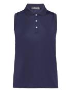 Classic Fit Sleeveless Tour Polo Shirt Sport T-shirts & Tops Polos Navy Ralph Lauren Golf