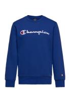Crewneck Sweatshirt Sport Sweatshirts & Hoodies Sweatshirts Blue Champion