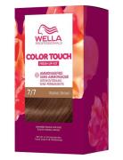 Wella Professionals Color Touch Deep Brown Walnut Brown 7/7 130 Ml Beauty Women Hair Care Color Treatments Nude Wella Professionals