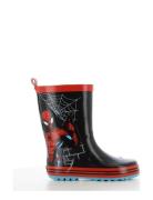 Spiderman Rainboots Shoes Rubberboots High Rubberboots Multi/patterned Spider-man