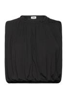 Winnie Top Tops Blouses Sleeveless Black Twist & Tango