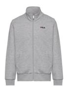 Blankenhagen Graphic Track Jacket Sport Sweatshirts & Hoodies Sweatshirts Grey FILA