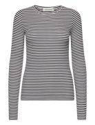 T-Shirt Long Sleeve Tops T-shirts & Tops Long-sleeved Navy Sofie Schnoor