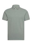 Mmgharvey Faded Polo Tops Polos Short-sleeved Khaki Green Mos Mosh Gallery