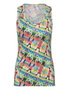 2X2 Cotton Aop Amour Tank Top Tops T-shirts & Tops Sleeveless Multi/patterned Mads Nørgaard