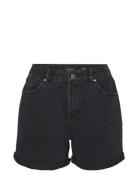 Vmzuri Hr Loose Shorts Mix Noos Bottoms Shorts Denim Shorts Black Vero Moda