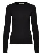 Petriciasw T-Shirt Long Sleeve Tops T-shirts & Tops Long-sleeved Black Sofie Schnoor