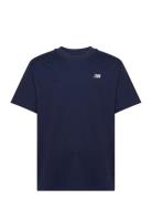 Sport Essentials Cotton T-Shirt Sport T-Kortærmet Skjorte Navy New Balance