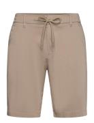 Bs Edvard Regular Fit Shorts Bottoms Shorts Casual Beige Bruun & Stengade