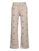Tnjuana Wide Jeans Bottoms Jeans Wide Jeans Cream The New