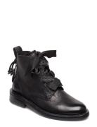 Laureen Roma Shoes Boots Ankle Boots Ankle Boots Flat Heel Black Zadig & Voltaire