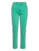 Onlemily Hw Straight Ank Col Pnt Bottoms Jeans Straight-regular Green ONLY