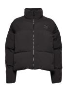 Classics Over D Short Polyball Puffer Sport Jackets Padded Jacket Black PUMA