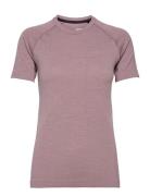 Core Dry Active Comfort Ss W Sport T-shirts & Tops Short-sleeved Pink Craft