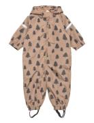 Overall Shell Taslan Outerwear Coveralls Snow-ski Coveralls & Sets Multi/patterned Lindex