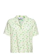 Ennighttime Ss Shirt Aop 6743 Tops Shirts Short-sleeved Multi/patterned Envii