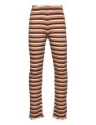 5X5 Stripe Lala Leggings Bottoms Leggings Multi/patterned Mads Nørgaard