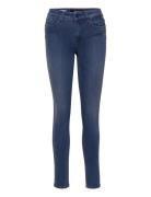 Luzien Trousers Hyperflex Forever Blue Bottoms Jeans Skinny Blue Replay