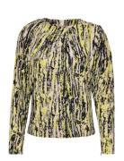 Cmmerry-Blouse Tops Blouses Long-sleeved Multi/patterned Copenhagen Muse