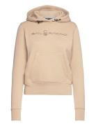 W Gale Hood Sport Sweatshirts & Hoodies Hoodies Beige Sail Racing