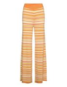 Awa Pants Bottoms Trousers Flared Orange Helmstedt