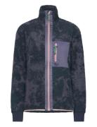 Ane Pile Jacket Sport Sweatshirts & Hoodies Fleeces & Midlayers Navy Kari Traa