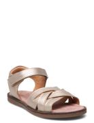 Bisgaard Becca O Shoes Summer Shoes Sandals Gold Bisgaard