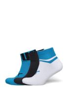 Puma Unisex Big Logo Quarter 3P Sport Socks Footies-ankle Socks Multi/patterned PUMA