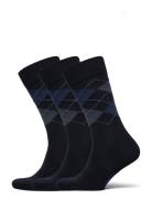 True Ankle Argyle Underwear Socks Regular Socks Black Amanda Christensen