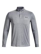 Ua Playoff 1/4 Zip Sport Sweatshirts & Hoodies Sweatshirts Grey Under Armour