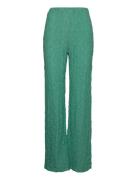 Loan Pants Bottoms Trousers Wide Leg Green Noella