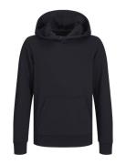 Jjebradley Sweat Hood Noos Jnr Tops Sweatshirts & Hoodies Hoodies Black Jack & J S