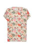 Sc-Sammy Tops T-shirts & Tops Short-sleeved Multi/patterned Soyaconcept