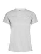 Prelight Chill T W Sport T-shirts & Tops Short-sleeved Grey Jack Wolfskin