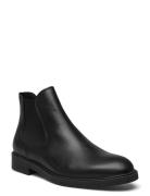 Slhblake Leather Chelsea Boot Noos Støvlet Chelsea Boot Black Selected Homme