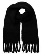 Pcnikita Long Scarf Noos Bc Accessories Scarves Winter Scarves Black Pieces