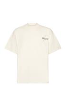 Wbbose Tech Tee Tops T-Kortærmet Skjorte White Woodbird