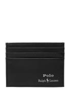 Leather Card Case Accessories Wallets Cardholder Black Polo Ralph Lauren