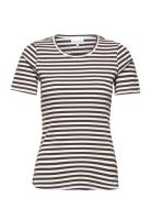 Luelle Short Sleeve Tee Tops T-shirts & Tops Short-sleeved Multi/patterned Noella