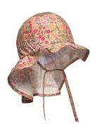 Summerhat Long Neck - Aop Solhat Multi/patterned Mikk-line