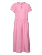 Dress Ss Dresses & Skirts Dresses Casual Dresses Short-sleeved Casual Dresses Pink Rosemunde Kids