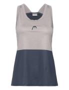 Padel Tech Tank Top Women Sport T-shirts & Tops Sleeveless Grey Head