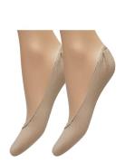 Th Women Ballerina Step 2P Lingerie Socks Footies-ankle Socks Beige Tommy Hilfiger