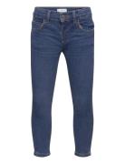 Cotton Skinny Jeans Bottoms Jeans Skinny Jeans Blue Mango