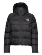 W Hyalite Down Hoodie - Eu Sport Jackets Padded Jacket Black The North Face