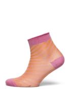 Elisa Glimmer Short Socks Lingerie Socks Regular Socks Orange Mp Denmark