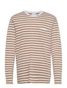 Verkstad Long Sleeve Tops T-Langærmet Skjorte Brown Makia