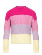 Kogsandy L/S Stripe Pullover Knt Tops Knitwear Pullovers Multi/patterned Kids Only