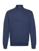 Double Knit Jersey-Lsl-Knt Tops Sweatshirts & Hoodies Sweatshirts Blue Polo Ralph Lauren