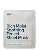 Rich Moist Soothing Tencel Sheet Mask Beauty Women Skin Care Face Masks Sheetmask Nude Klairs